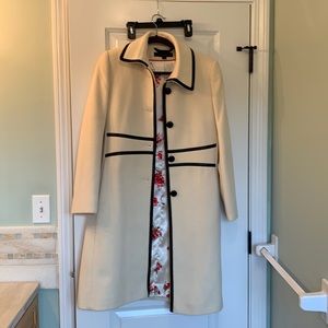 Beautiful cream wool coat